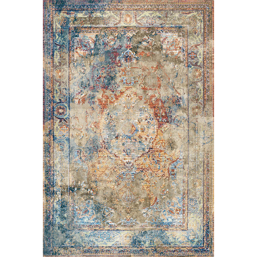 Tappeto stampato Landon con stampa in ciniglia, realizzato a macchina